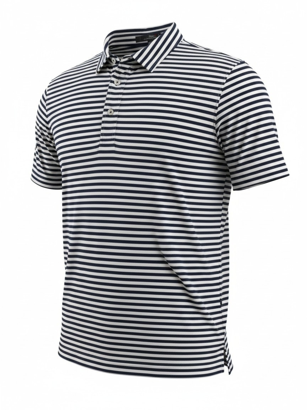 Ralph Lauren RLX Golf Polo Shirt Men XL Navy/ White Striped Performance Active